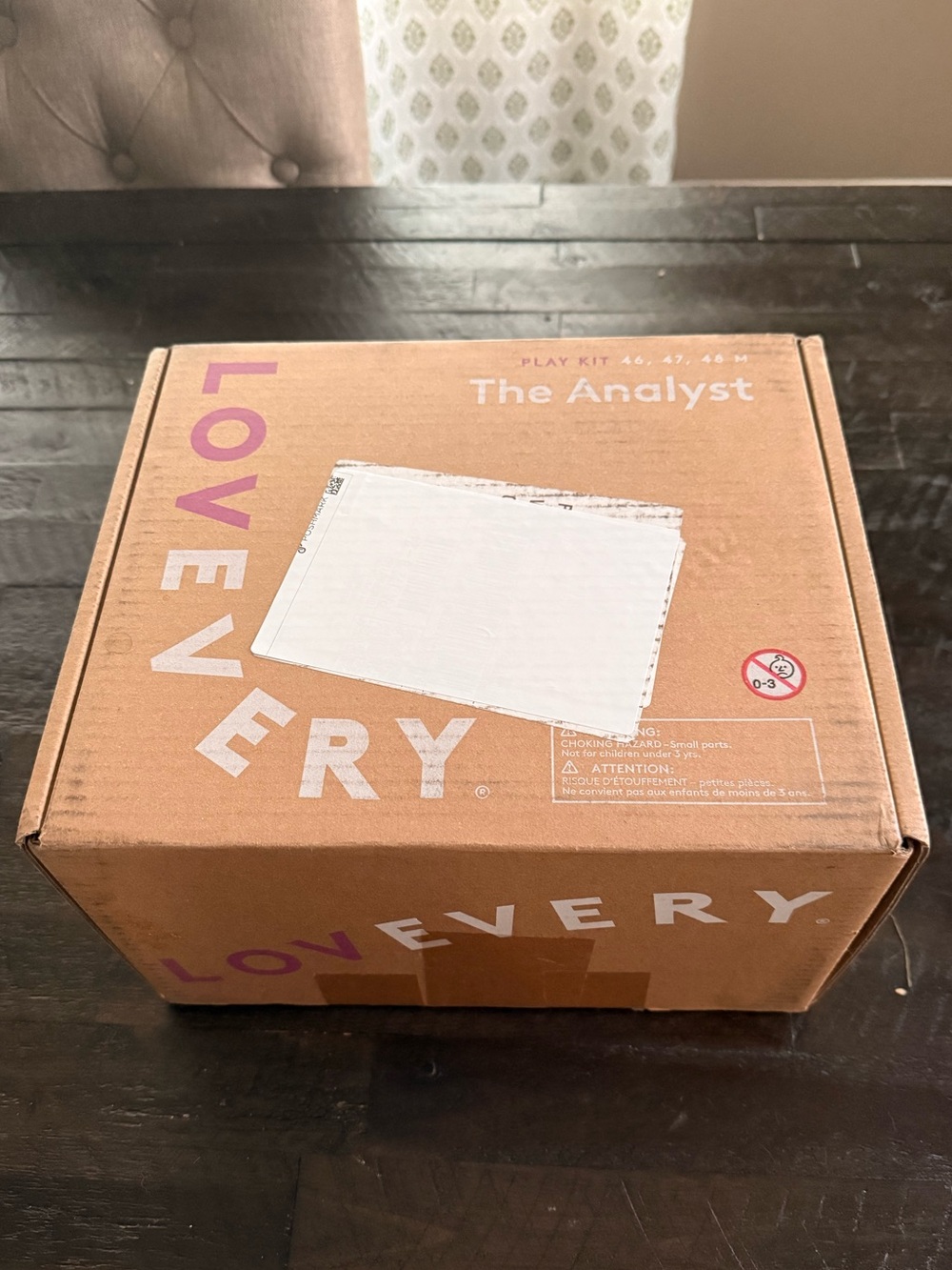 Lovevery The Analyst Sealed Play Toy Kit New Never Used